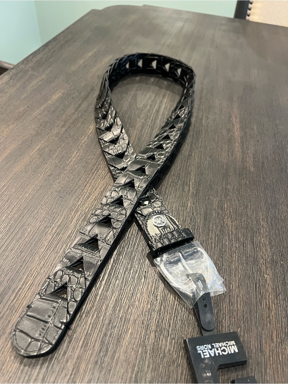 NWT Michael Kors Leather Belt